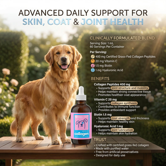 Vet-Trusted Skin & Coat Collagen Drops